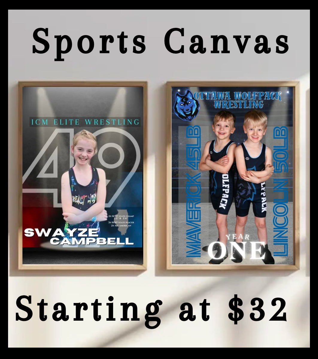 Photo Wrap Canvas Custom Print